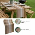 thumbnail image 5 of Brown Wood Grain Table Runner - 108 Inch Long, Kitchen Dining Table Runner Dresser Scarves, Country Retro Wooden Plank Farmhouse Farmhouse Decor for Coffee Tables Wedding Party Banquet, 5 of 8