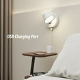thumbnail image 6 of LIGHTINN Bathroom Vanity Light with Acrylic Shade, 2PCS Dimmable Built-in LED Light Fixtures for Vanity Bathroom Bathtub (White), 6 of 6
