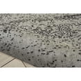 thumbnail image 5 of Nourison  Luminance LUM11 Area Rug 5' 3" x 7' 5" Latex Free Silk,Wool 6' x 9' Indoor Living Room,Bedroom,Dining Room Grey, 5 of 6