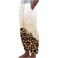 thumbnail image 1 of VEKDONE Womens Linen Long Pants White S, 1 of 5