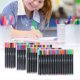 thumbnail image 1 of 80 Colors Watercolor Painting Pen Set Children Drawing Gift Art Students Stationary, 1 of 3