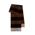 thumbnail image 3 of Luxury 100% Wool Plaid Scarf, Extra Plush & Fluffy Winter Wrap 200x30cm,200*30cm,8, 3 of 30