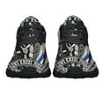 thumbnail image 5 of Police Thin Blue Line We Stnd For The We Kneel For The Fallen Shoes Sneakers Black Size 6, 5 of 7