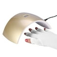 thumbnail image 1 of Fugacal guante protección 1 par blanco útil Anti UV Mitt guantes largos para luz UV/lámpara protección contra la radiación manicura Fugacal No se aplica, 1 of 6