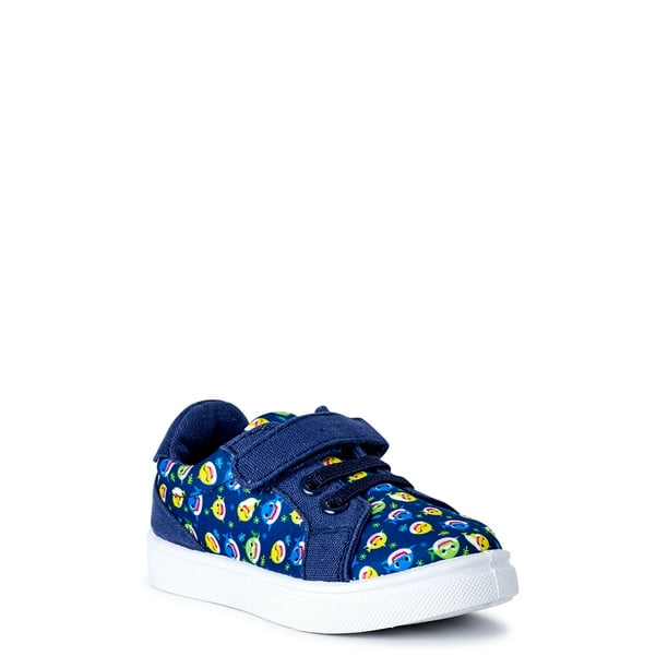 Toddler Boys Baby Shark All Over Print Low Top Sneaker Walmart Com