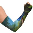 thumbnail image 2 of ALAZA Bird in Forest UV Sun Protection Arm Sleeves UPF 50+ Compression Cooling Sleeve 1 Pair, 2 of 7