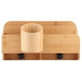 thumbnail image 2 of Desk Organizer,Bamboo Desk Storage Box Bamboo Storage Box Desk Accessories Tailored for Perfection, 2 of 13