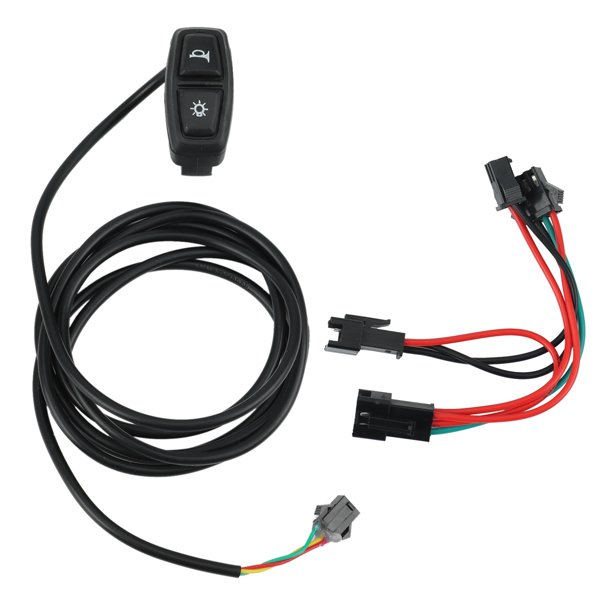 Ebike Light and Horn Switch Can Control Headlight Rear Lamp ON/OFF