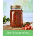 thumbnail image 6 of Mainstays 16 oz Airtight Glass Regular Mouth Canning Jars (12 Count), 6 of 6