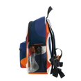 thumbnail image 4 of FORMRS School Backpack with Front Zippered Pocket 12" Student Travel Daypack, Blue Abstract Wavy, 4 of 6