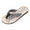 Grey, variant on CPNG Men's Casual Non - Slip Canvas Flip Flops Waterproof Comfort Thong Flip Flops Slippers Slip Summer Breathable Casual Beach Slippers Footwear