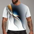 thumbnail image 2 of T-Shirts For Men Men's 3D Novelty Tshirts Men Graphic Funny Tees 3D Printed Crew Neck Short Sleeve Summer Casual Tees Tops Mens T Shirt, 2 of 4