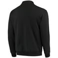 thumbnail image 4 of Men's Colosseum Black Indiana Hoosiers Tortugas Logo Quarter-Zip Jacket, 4 of 4