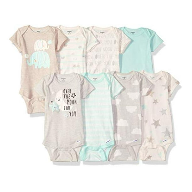 GERBER Baby 8Pack ShortSleeve Onesies Bodysuit Walmart.ca