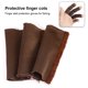thumbnail image 3 of Soidarity Paquete de 3 protectores de pelado de pesca Guantes de punta de dedo Agua dulce Agua salada Lago Protección de peces Mangas Accesorios Marrón Type3 NO3 Soidarity OD024798-03, 3 of 6