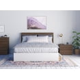 thumbnail image 1 of Merlin 3 Piece Queen Size Bedroom Set  Walnut and White, 1 of 7
