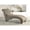 Brown, variant on Solid Wood Construction - 68.75in Depth - Living Room Setting - Spacious Seating
