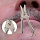thumbnail image 2 of Men's Nose Hair Scissors Facial Trimmer Comfortable to Hold Multipurpose Facial Hair Trimming Tool for Cuticles Pet Grooming, 2 of 5
