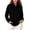 A Black, variant on Dqueduo Women's Casual Zipper Coat Top, Solid Color Long Sleeve Stand Collar Pullover for Daily Wear, Comfortable Polyester Fashion Top