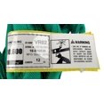 thumbnail image 2 of Eslingas verdes VR2 x 12' fabricadas en EE. UU. con cubierta de doble capa Eslingas de elevación de poliéster redondas sin fin 5 300 lbs Vert 4 240 lbs Estrangulador 10 600 lbs Canasta (polietileno de, 2 of 4