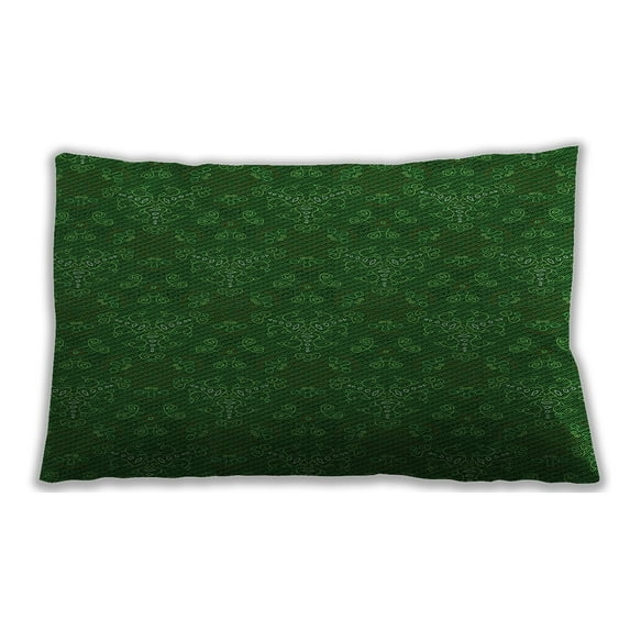 Ahgly Company Indoor Rectangular Contemporary Lumbar Throw Pillow, 13 inch by 19 inch