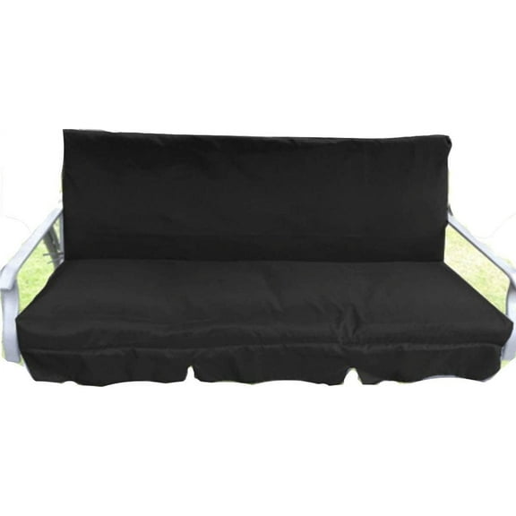 Nvzi-a Patio Swing Cushion Cover 3 Seat Waterproof Swing Seat Cover Replacement All Weather Swing Chair Protection 60 x 20 x 4in (No Cushion and Swing)