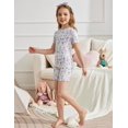 thumbnail image 5 of Arshiner Girls Pajamas Loungewear Snug Fit Pjs Set Kids Sleepwear | Cute and Comfy Pajamas for Girls & Kids, Soft Pjs Tops and Elastic Waist Shorts 2-12Y, 5 of 5