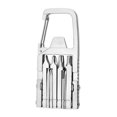 thumbnail image 1 of Compact Stainless Steel Screwdrivers Includes Foldable Hex, Flathead & Phillips Screwdrivers and Box Cutter - Camera Tool for Photographers, 1 of 5