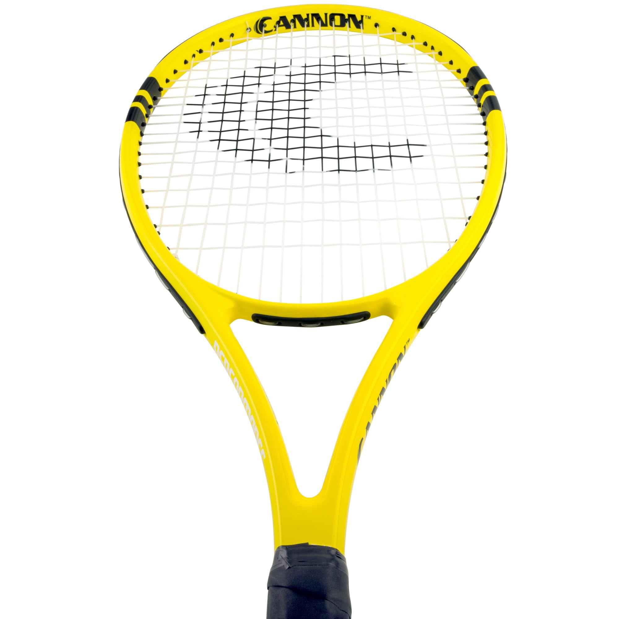 Cannon Sports 27 Inch Adult Tennis Racket – Pre-Strung 100 Square Inch Head - Lightweight Durable Frame for Enhanced Power & Control - Suitable for Beginners & Intermediate Players (4 3/8 inches)