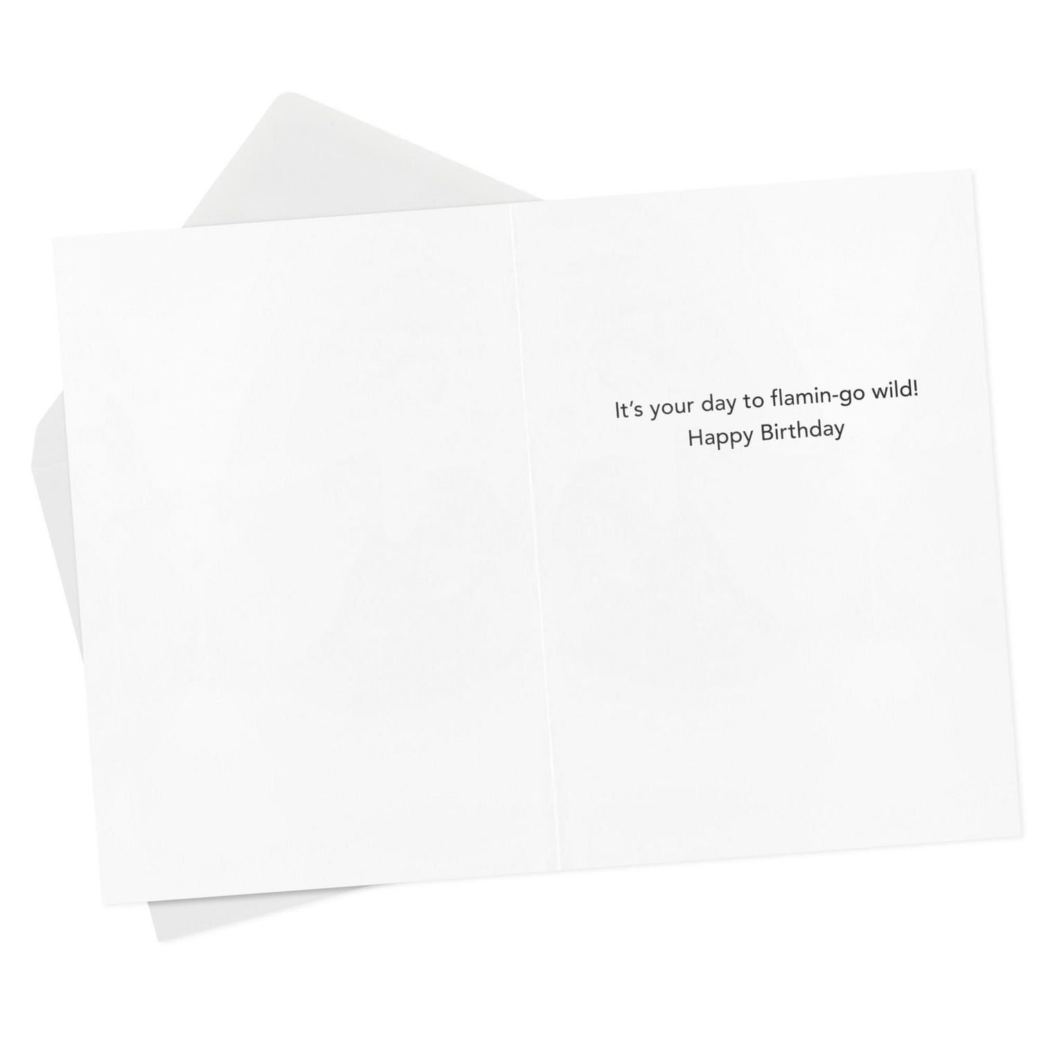 Carte de fête – Hallmark (Flamant rose)