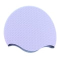 thumbnail image 4 of Gorro de Natación Silicon Beach Elástico Unisex Impermeable para Deportes Acuáticos Azul, 4 of 4