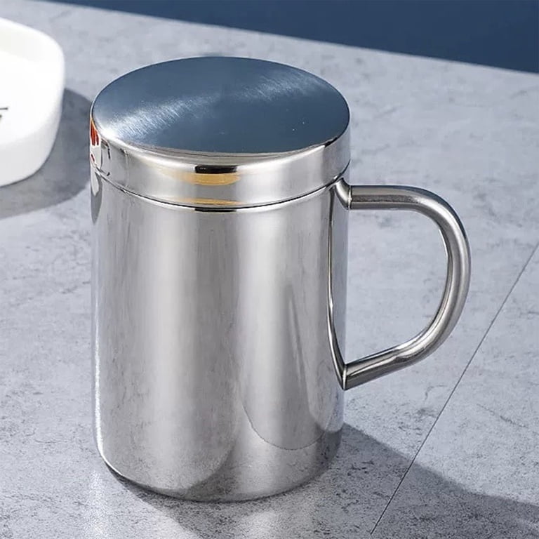 Pompotops 210ML Stainless Steel Coffee Mug Of Double Wall Insulated Travel  Mugs - Shatterproof, BPA Free, Dishwasher Safe - Walmart.com