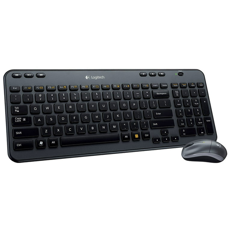 begrænse Blive ved Alvorlig Logitech Wireless MK360 Keyboard and Mouse (M215) Combo - (Used) -  Walmart.com