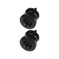 thumbnail image 2 of Xuanheng 2 Pcs Verrous de Guitare Boutons Ficelles Clous Robustes Queue de Guitare Noir, 2 of 8