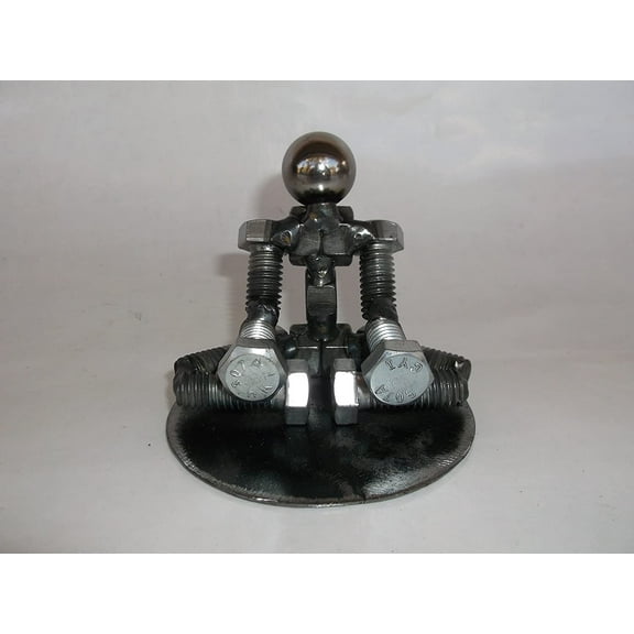 Yogi Metal Bolt Figurine