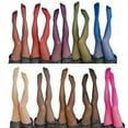 thumbnail image 2 of Leadrop Women Sexy Fashion Candy Color Sheer Velvet Tights Stockings Long Pantyhose, 2 of 11