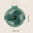 thumbnail image 5 of CIYISON Multifunction Hanging Fan 1200mAh Rechargeable Gazebo Fan for Outdoor Activities, 5 of 17