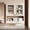 White, variant on OMCHOM 24.4" Wall Mounted Storage Cabinet Wall Hanging Storage Organizer with 2-Tier Double Door Cabinet and Drawer Shelf, Saving Space Mount Furniture for Bathroom Organization, Walnut