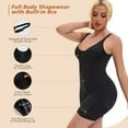 thumbnail image 2 of Fajas Colombianas Postpartum Full Shapewear for Women Tummy Control Body Shaper Butt Lifter with Zipper Crotch, 2 of 7
