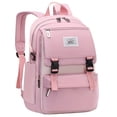 thumbnail image 1 of 1pc Children School Bags For Girls, Kids Backpacks Schoolbags, Primary School Backpack, Kids Bookbag, Simple Solid Color Backpack, 1 of 5