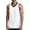 White, variant on Sngxgn Men's Sleeveless Workout Swim Shirt Running Gym Tank Top Big and Tall(Black,L)