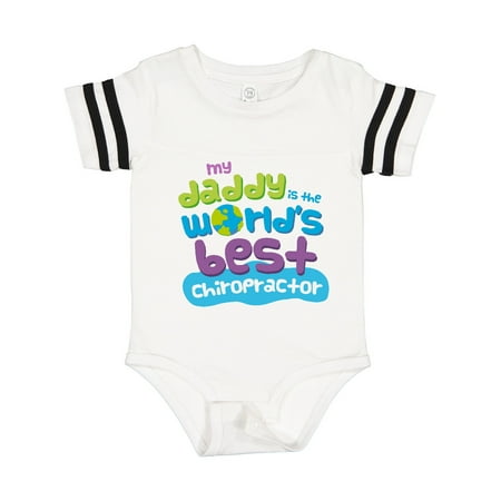 

Inktastic World’s Best Chiropractor Daddy Gift Baby Boy or Baby Girl Bodysuit