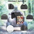 thumbnail image 4 of Uorisanigo ATV Tank Top Saddle Bag, Ethnic Floral Snowmobiles Motorcycles Oil Tank Bag, ATV Saddlebags Compatible with Most UTV Motorcycle, Snowmobile, 4 of 7