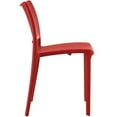 thumbnail image 2 of Modway Hipster Dining Side Chair in Red, 2 of 4