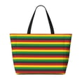 thumbnail image 2 of Fotbe Music Colors 1 Bolsa de Viaje para Playa - Resistente al Agua, Bolsa Tote de Gran Capacidad y Ligera con 7 Bolsillos para Mujeres y Hombres, 2 of 7