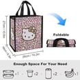thumbnail image 2 of Hello Kitty Lunch Bag, Insulated Lunch Bag for Women Men Lunch Box Container Bag Reusable Lunch Tote Bag for Office, Work, Beach, Travel, Picnic, 2 of 7