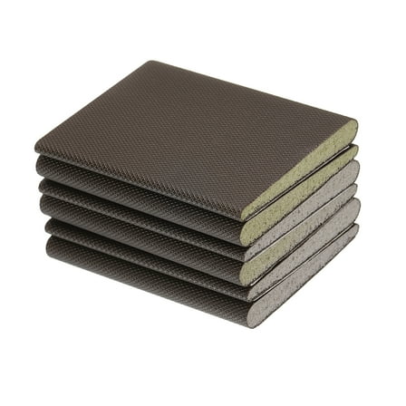 6Pack Door Corner Seals, Self-Adhesive Door Frame Seal (2"x1.7", Brown)