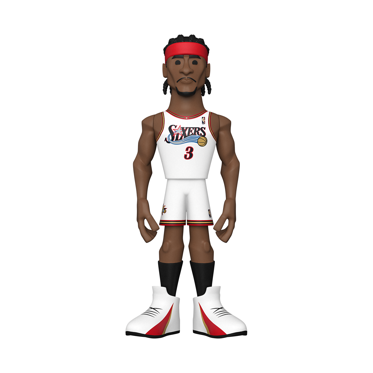 Gold 5" NBA LG: 76ers - Allen Iverson with Chase