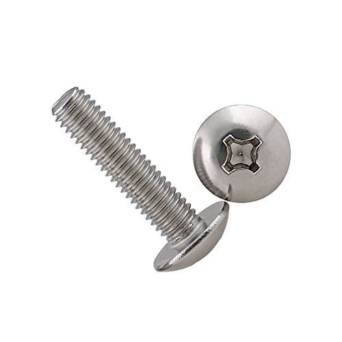 WEICHUAN Metric M4 Machine Screws 40Pack 304 Stainless Steel Metric