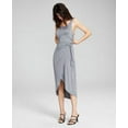 thumbnail image 3 of And Now This Women's Sleeveless Knit Side-Tie Tulip Midi Dress Size XL, 3 of 8
